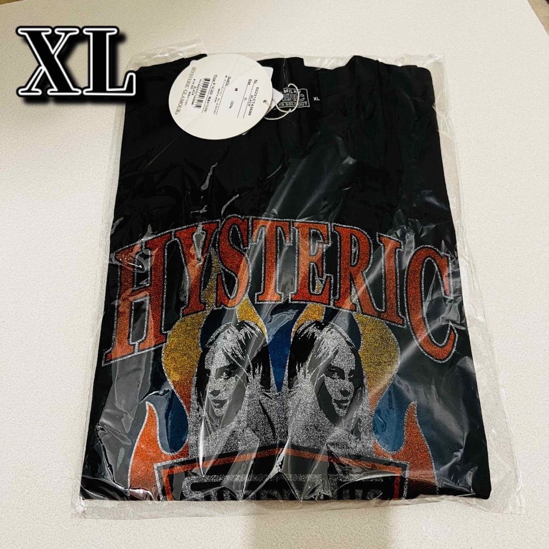 HYSTERIC GLAMOUR(ヒステリックグラマー)の【XLサイズ】 ヒステリックグラマー FLARE WOMAN Tシャツ 即完売 メンズのトップス(Tシャツ/カットソー(半袖/袖なし))の商品写真