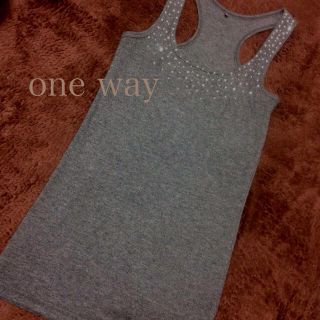ワンウェイ(one*way)の＊onewayタンク＊(タンクトップ)