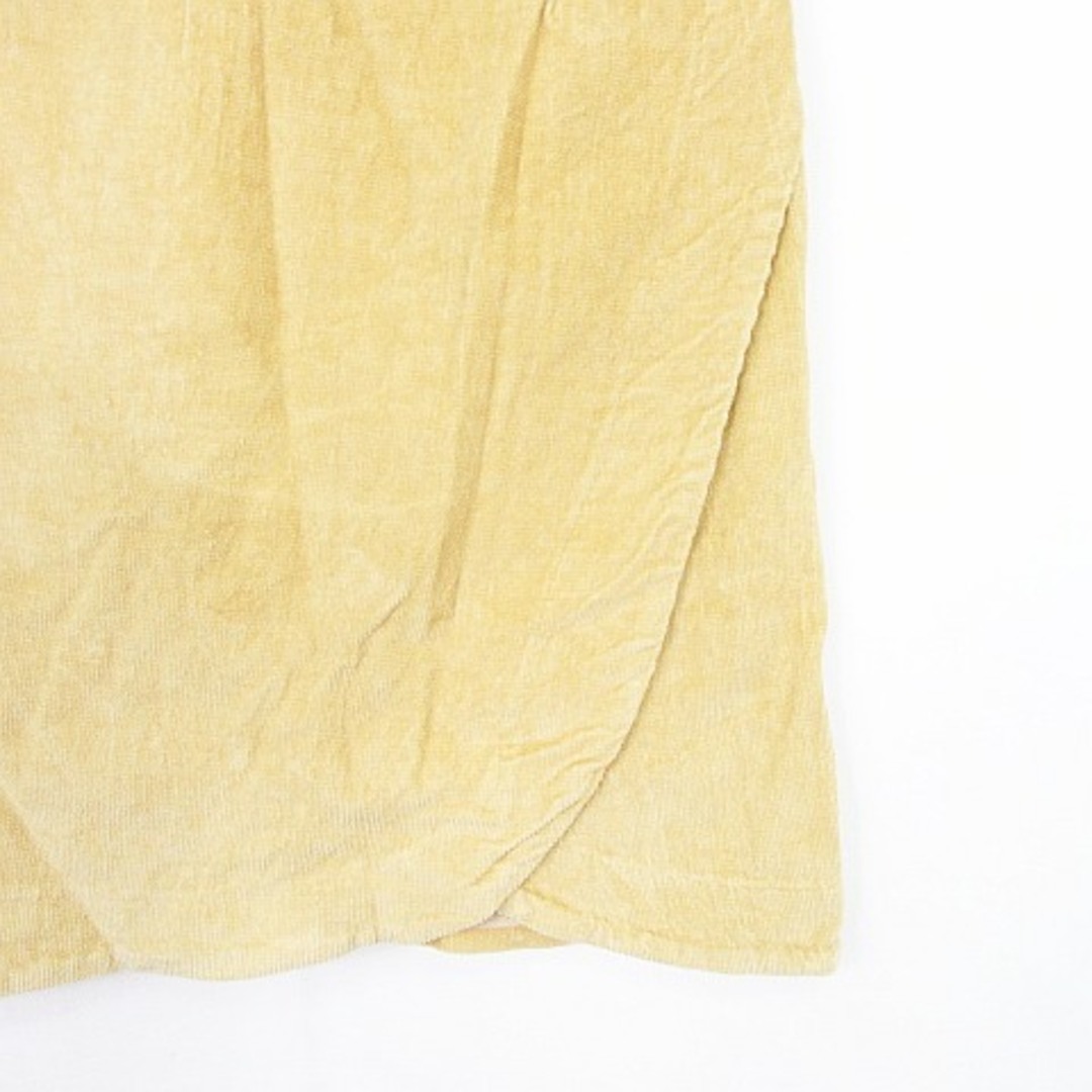 flower(フラワー)のFLOWER ラップスカート チューリップ 膝上 コットン コーデュロイ  レディースのスカート(ひざ丈スカート)の商品写真