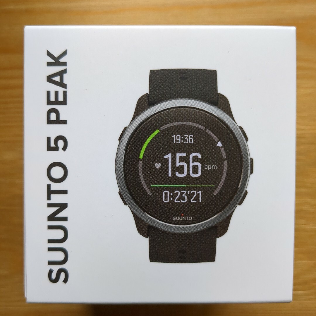 SUUNTO(スント)のSUUNTO 5 PEAK BLACK 新品未開封品 スマホ/家電/カメラのスマートフォン/携帯電話(その他)の商品写真