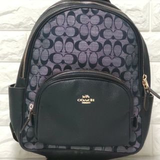 コーチ(COACH)のCOACH コーチ シグネチャー バックパック デニム シグネチャー柄 未使用(その他)