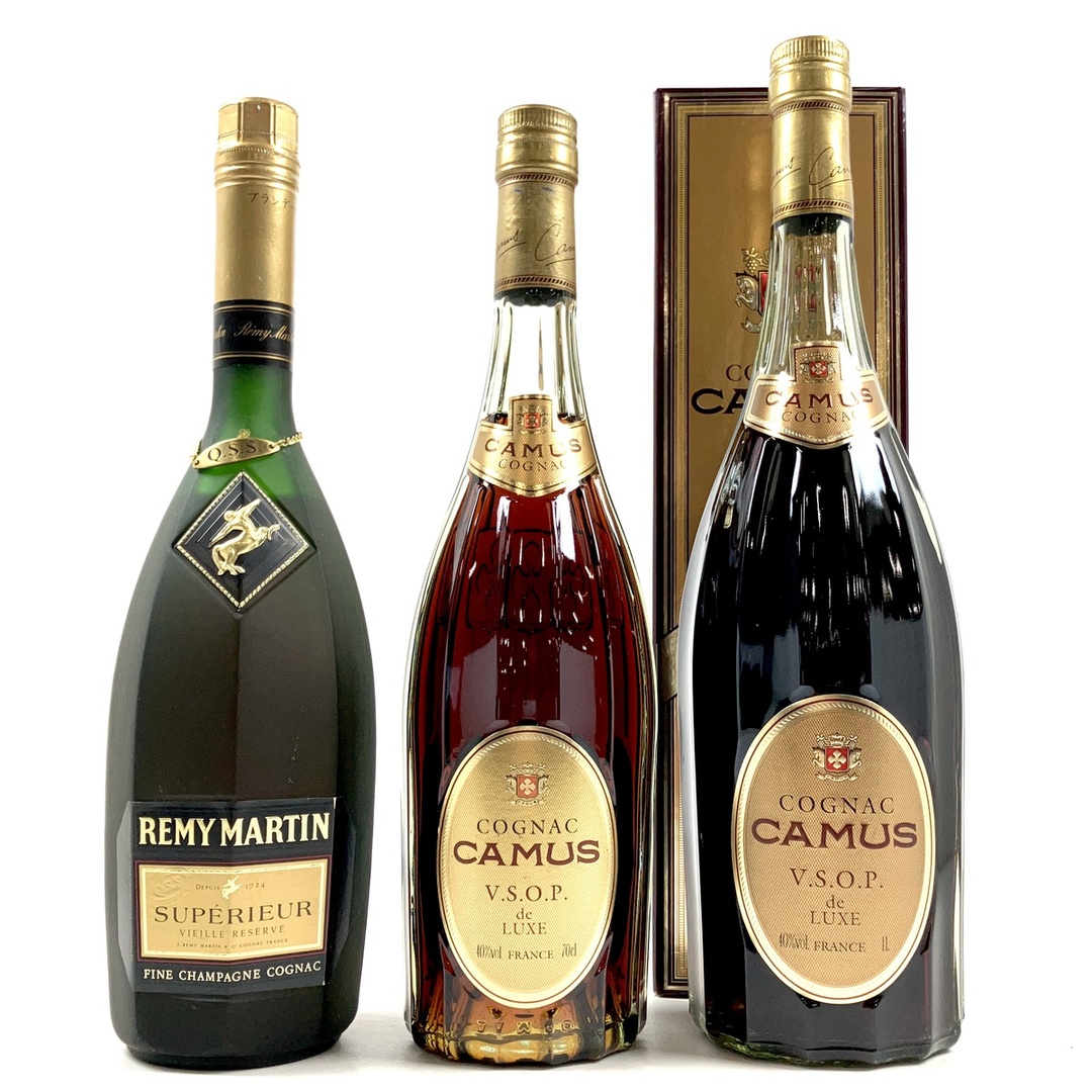 3本 REMY MARTIN CAMUS コニャック