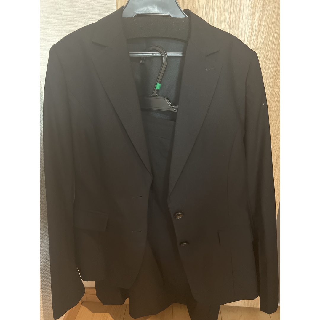 青山(アオヤマ)のスーツ　ジャケット・スカート上下セット レディースのジャケット/アウター(テーラードジャケット)の商品写真