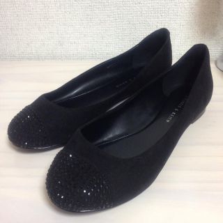 チャールズアンドキース(Charles and Keith)のCHARLES＆KEITH♡黒パンプス(ハイヒール/パンプス)