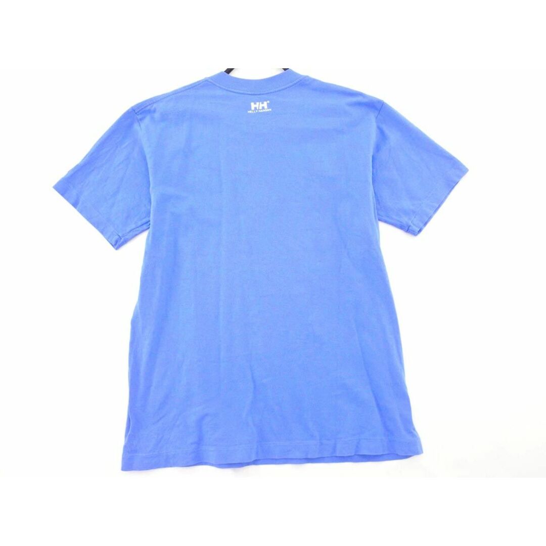 HELLY HANSEN(ヘリーハンセン)のHELLY HANSEN ヘリーハンセン プリント Tシャツ sizeS/青 ■◆ メンズ メンズのトップス(Tシャツ/カットソー(半袖/袖なし))の商品写真