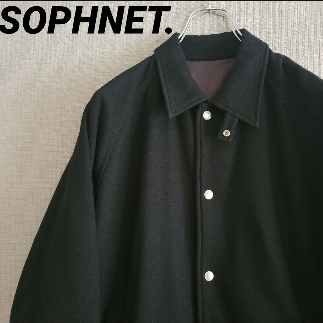 SOPHNET. ソフネット ウール メルトン ブルゾン