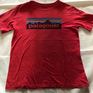 パタゴニア(patagonia)のパタゴニア　Tシャツ　赤　L12 150cm(Tシャツ/カットソー)