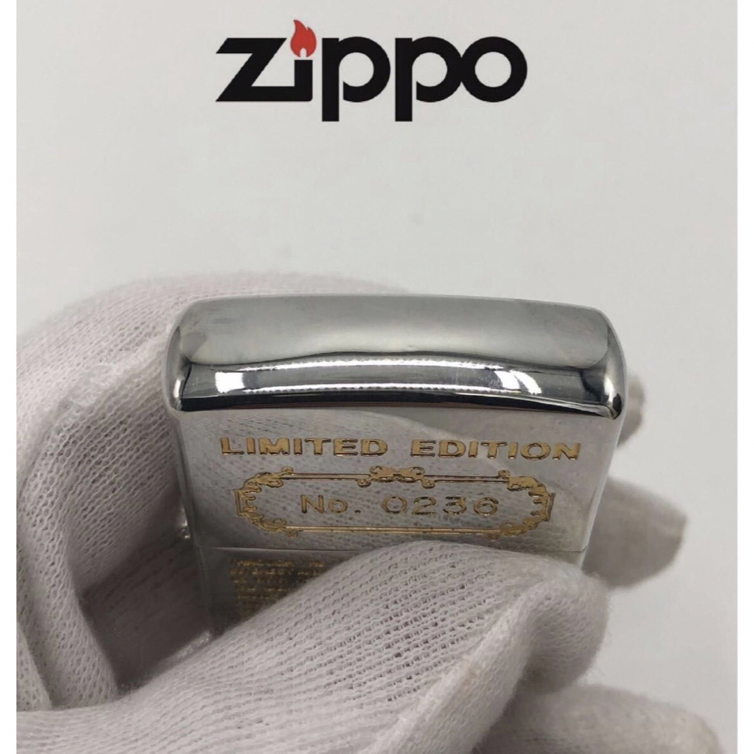 zippo特別1000個限定品シルバー10ミクロン