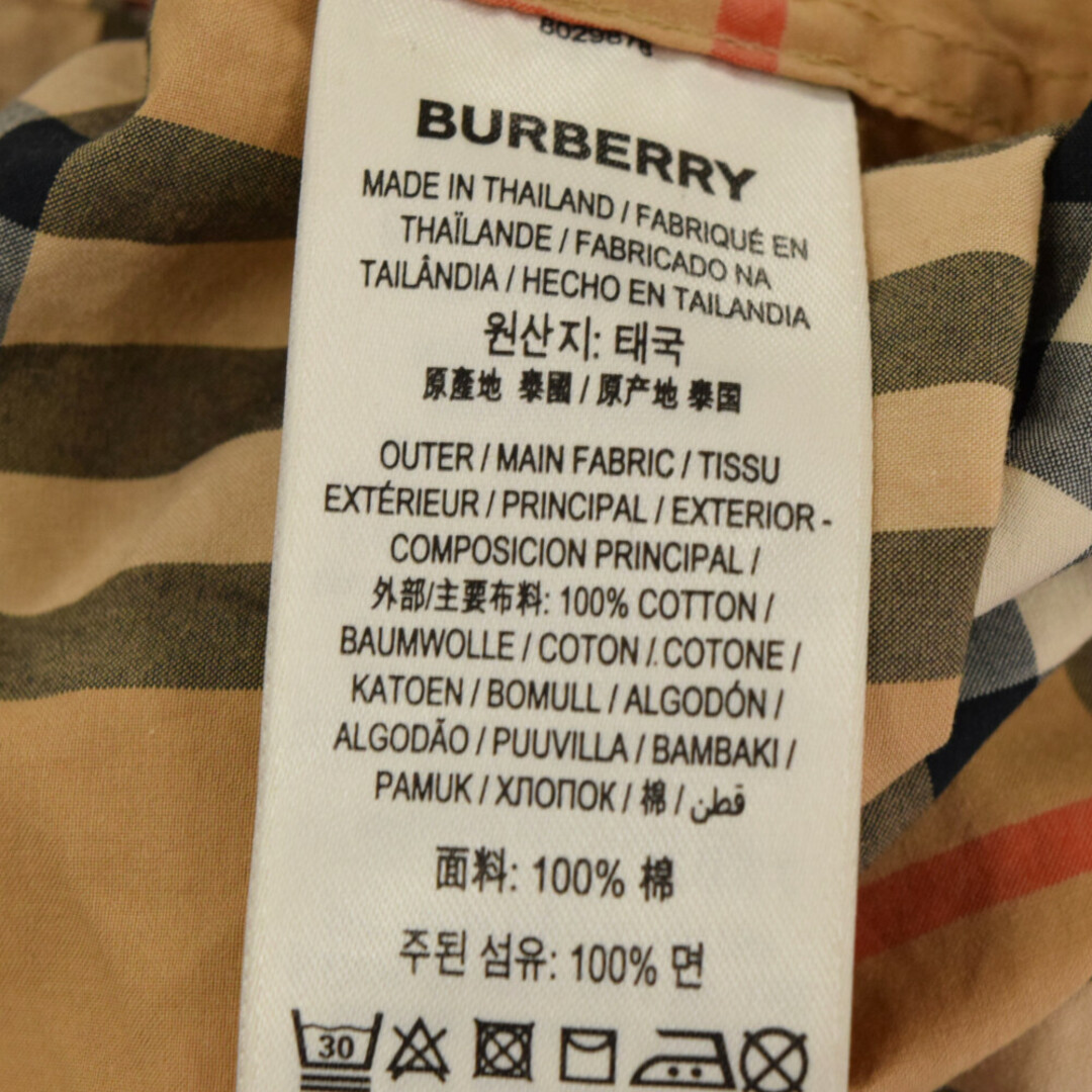 BURBERRY - BURBERRY バーバリー 20AW 袖ロゴ アームロゴプリント ノバ