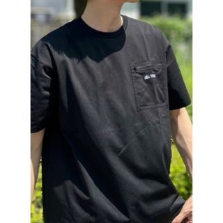 ビームス(BEAMS)のCAMP7 水陸両用 半袖 ポケットＴシャツ 半袖Tシャツ(M)ブラック 黒(Tシャツ/カットソー(半袖/袖なし))