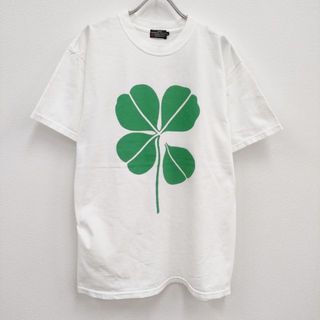 AFFAエーエフエフエー☆激レア☆1990年代 初期☆クローバーTシャツ白×緑M-