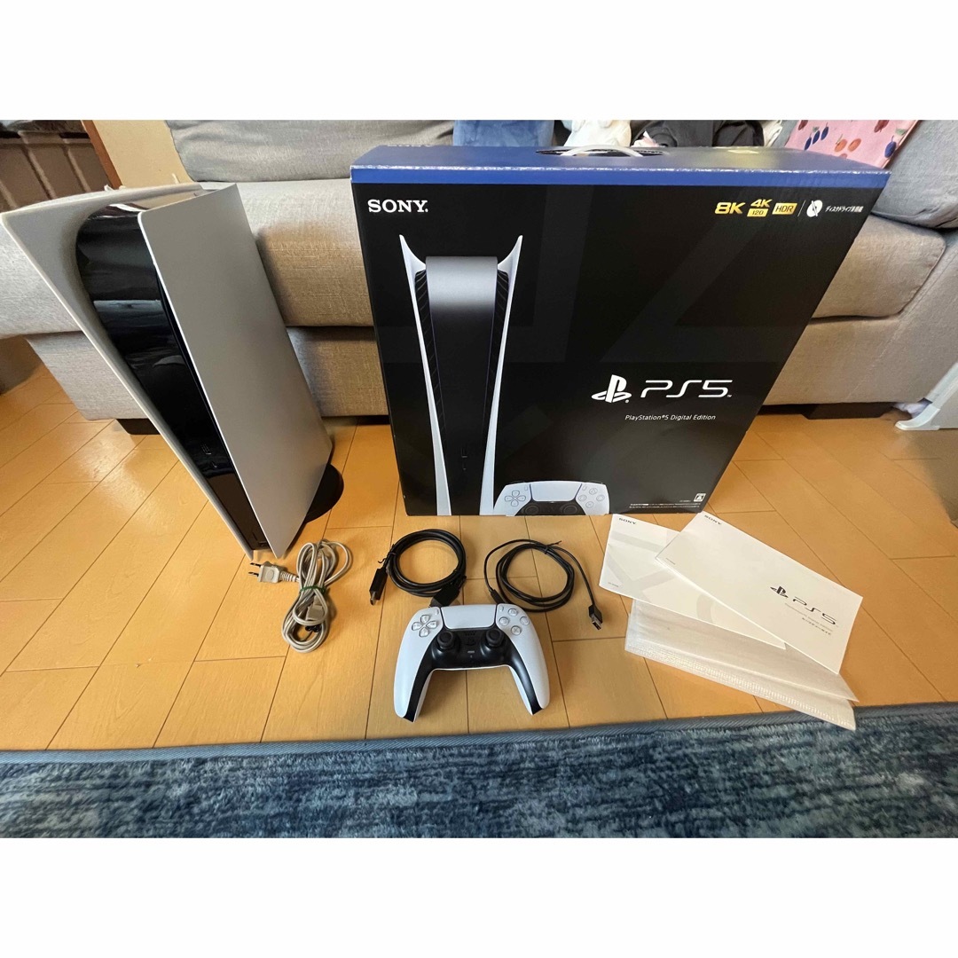 PlayStation - ps5 本体 デジタルエディション 中古の通販 by さとる's ... プレイステーション5 PlayStation5 コントローラー 純正だけど箱無し
