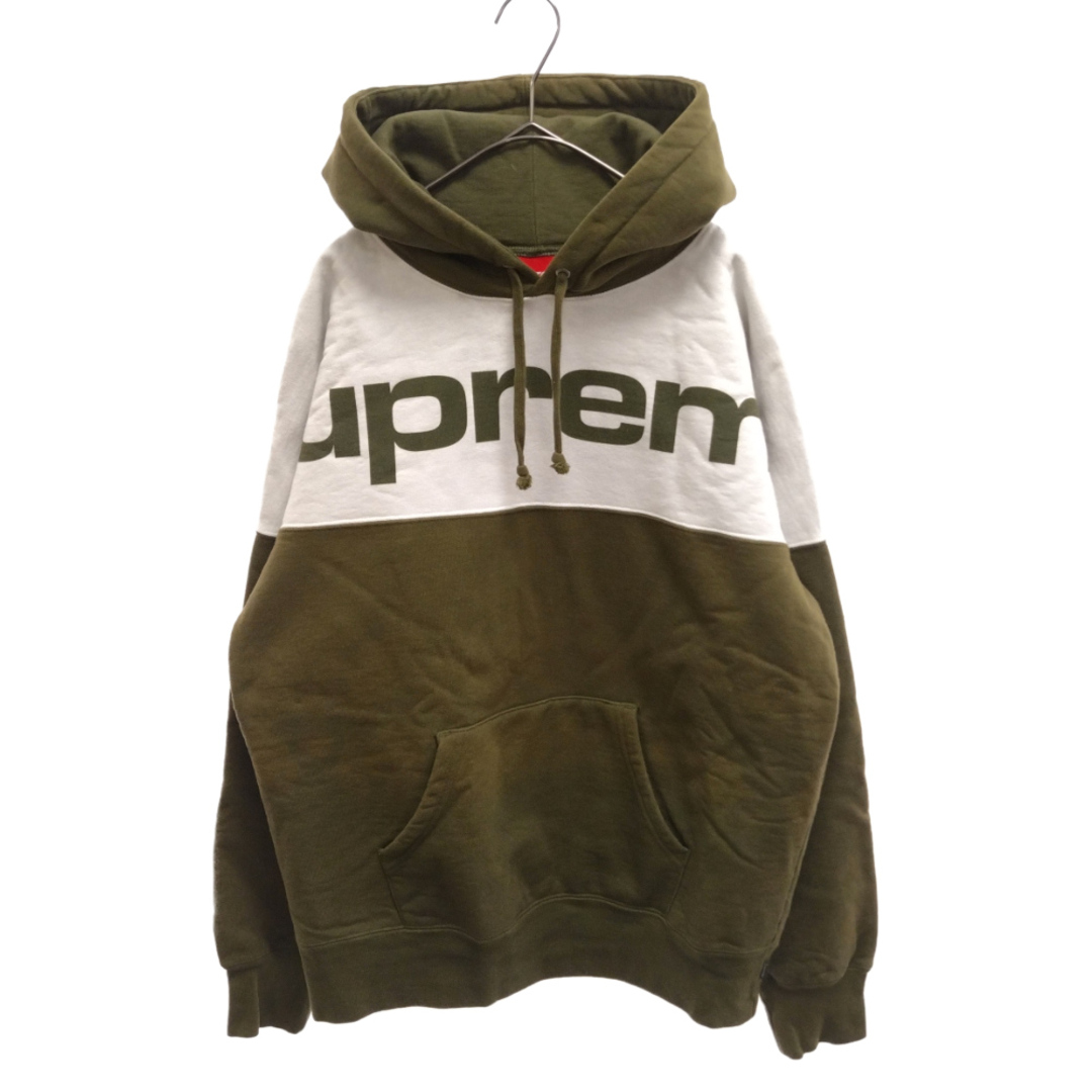 Supreme - SUPREME シュプリーム 17AW Blocked Hooded Sweatshirt