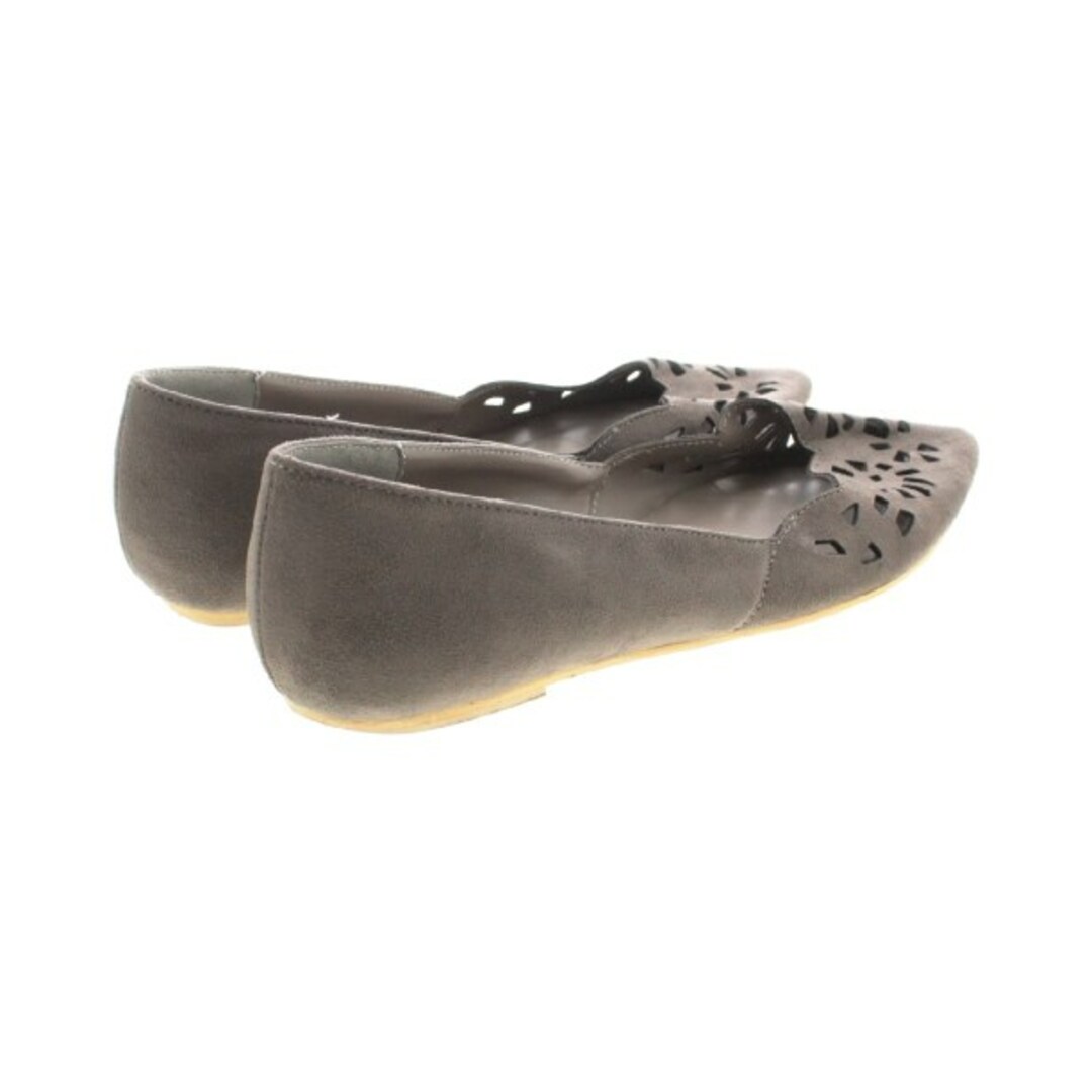 nano UNIVERSE パンプス 38(24.5cm位) グレーベージュ系 【古着】【中古】 レディースの靴/シューズ(ハイヒール/パンプス)の商品写真