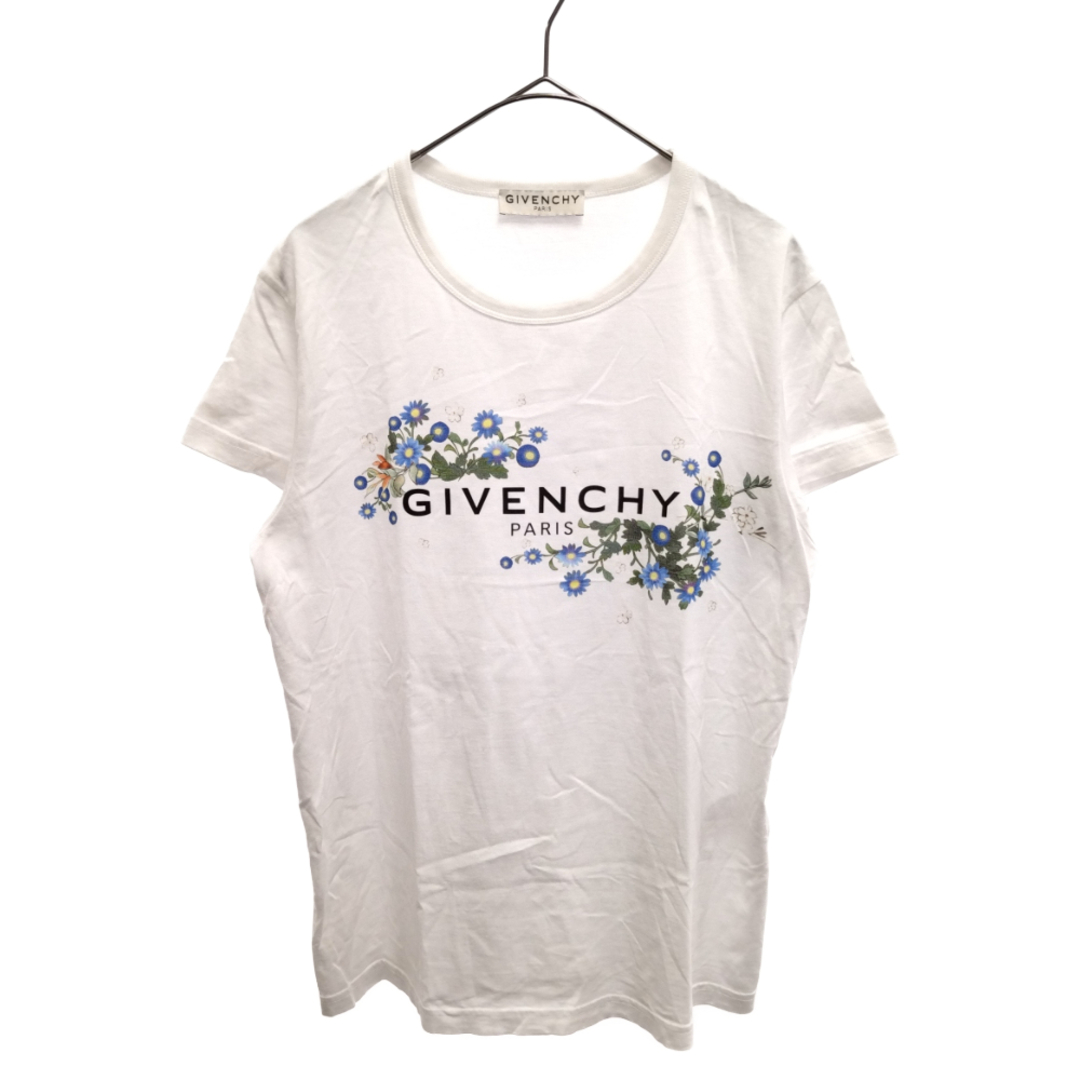 GIVENCHY ジバンシィ ロゴ フラワー 半袖Tシャツ ホワイト BW705Z3Z39のサムネイル