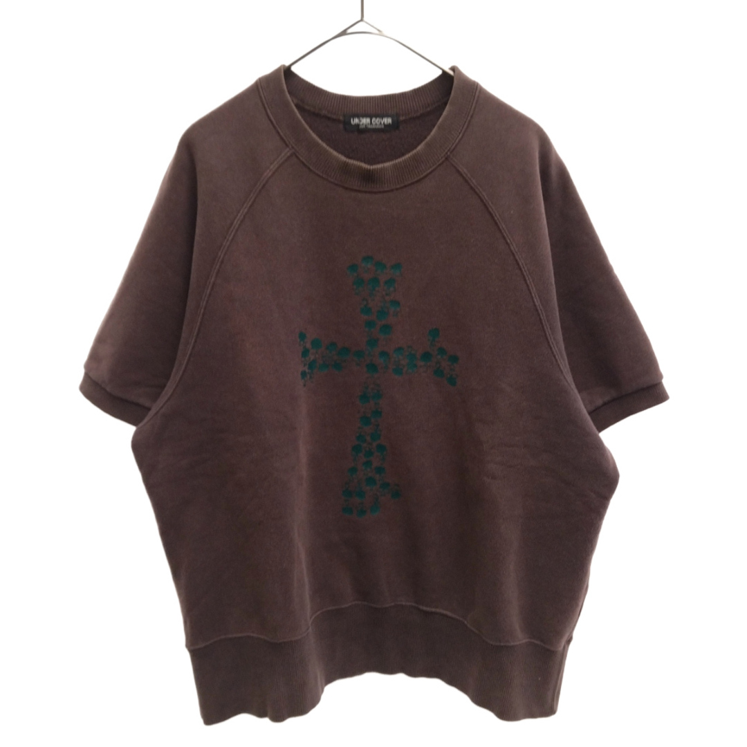 UNDERCOVER ドクロ期ドクロクロス半袖スウェット 96SS アーカイブ UNDERCOVER ドクロ期ドクロクロス半袖スウェット 96SS アーカイブ