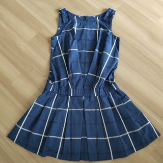 バーバリーブルーレーベル(BURBERRY BLUE LABEL)のBURBERRY BLUE LABEL青格子のワンピース(ミニワンピース)