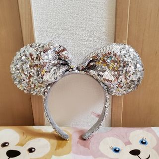 ディズニー(Disney)のミニー カチューシャ スパンコール(キャラクターグッズ)