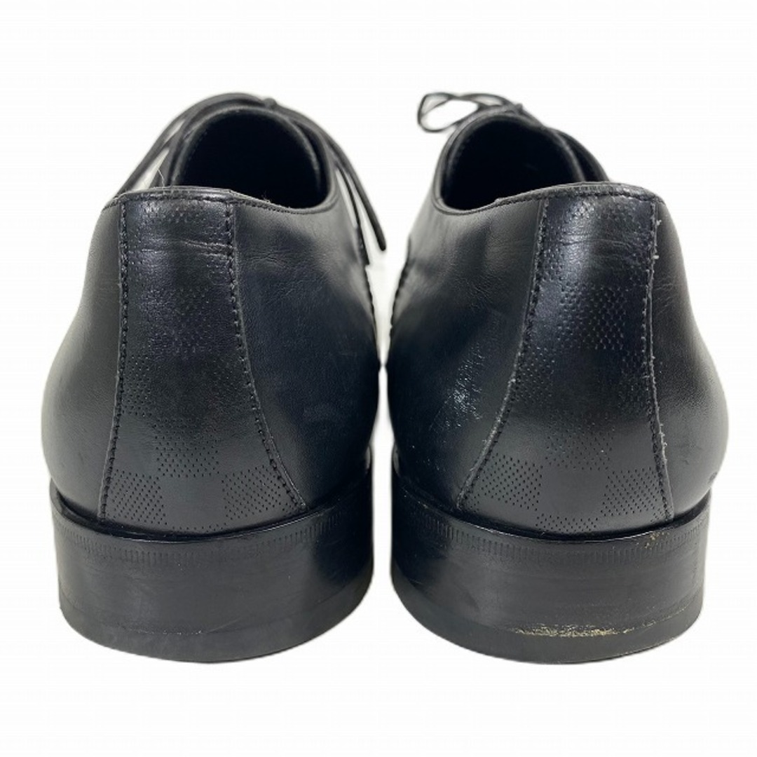 LOUIS VUITTON(ルイヴィトン)のルイヴィトン ダミエ グラフィット ドレスシューズ スクエアトゥ ブラック メンズの靴/シューズ(ドレス/ビジネス)の商品写真