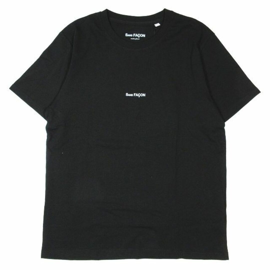 545cm着丈ソンファソン SANS FACON Tシャツ カットソー ロゴプリント フランス