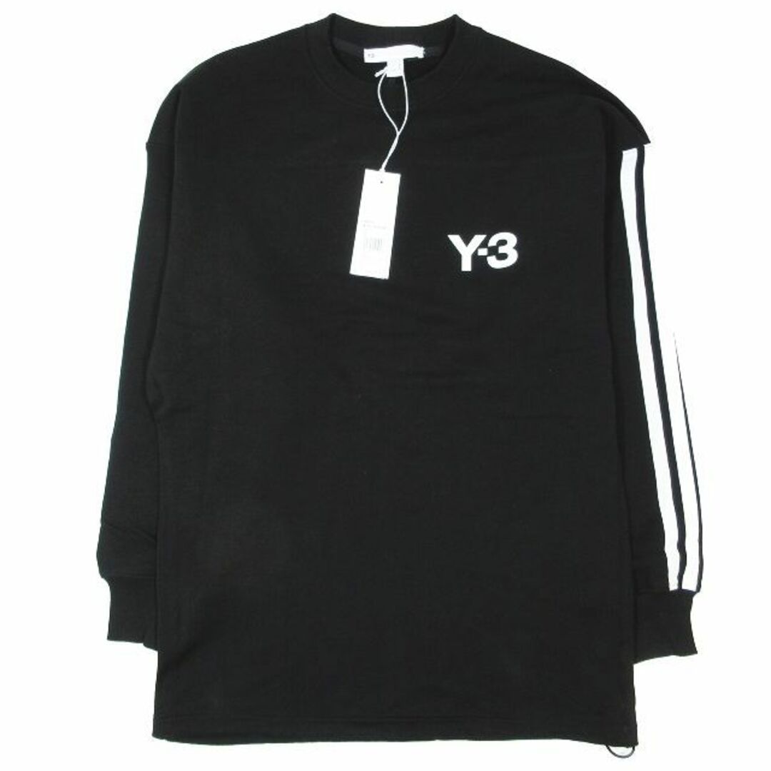 未使用品 22SS ワイスリー Y-3 3ライン ストライプ スウェット XS