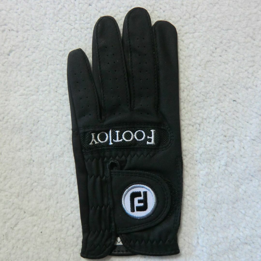 FootJoy(フットジョイ)のFOOTJOY フットジョイ ゴルフグローブ ブラック 21サイズ スポーツ/アウトドアのゴルフ(その他)の商品写真