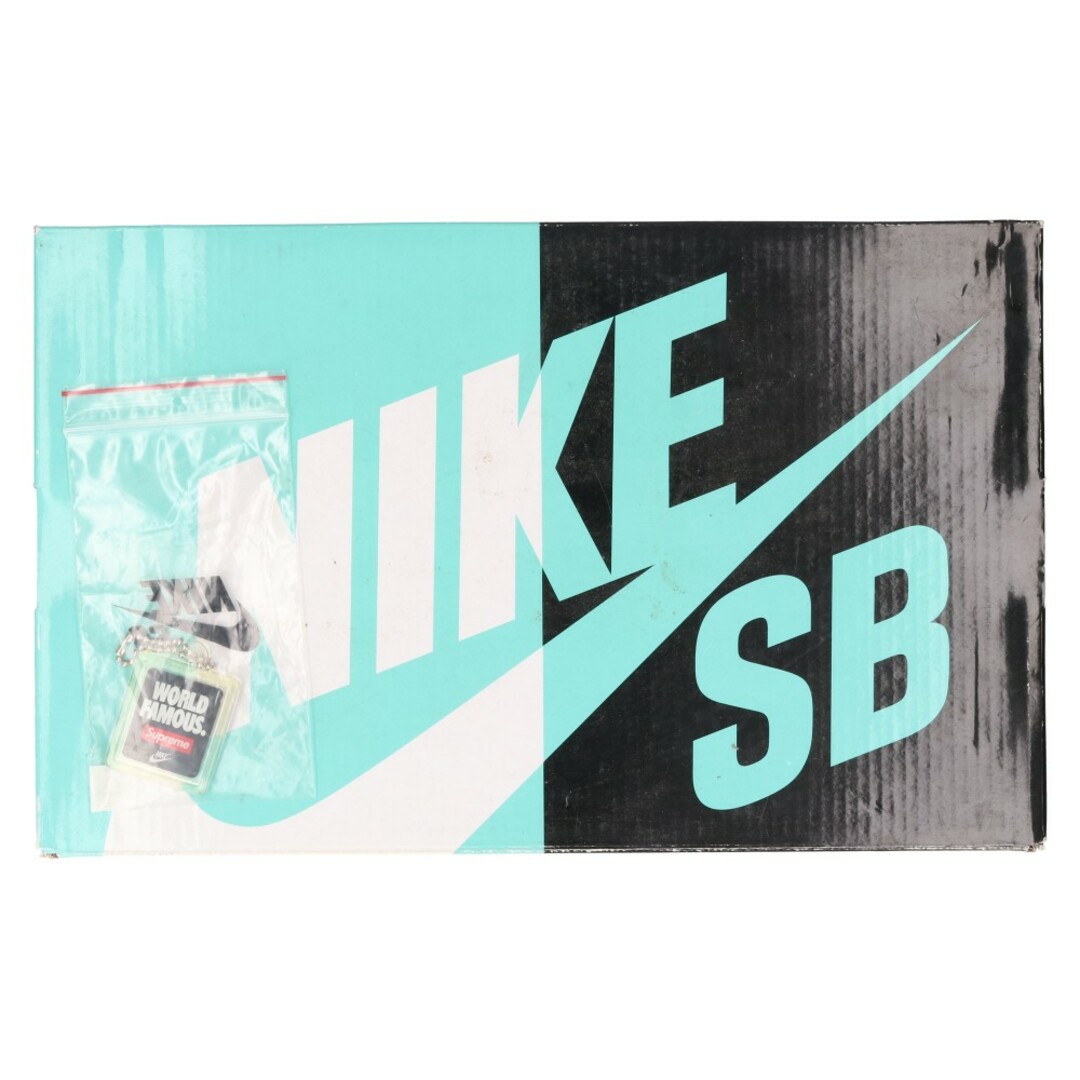 NIKE(ナイキ)のNIKE SB ナイキエスビー DUNK LOW OG QS SUPREME ダンク ローカットスニーカー ブラック/シルバー US7/25cm メンズの靴/シューズ(スニーカー)の商品写真
