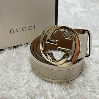 Gucci   グッチ GGマーモント ダブルG バックル ベルト ／ レザー