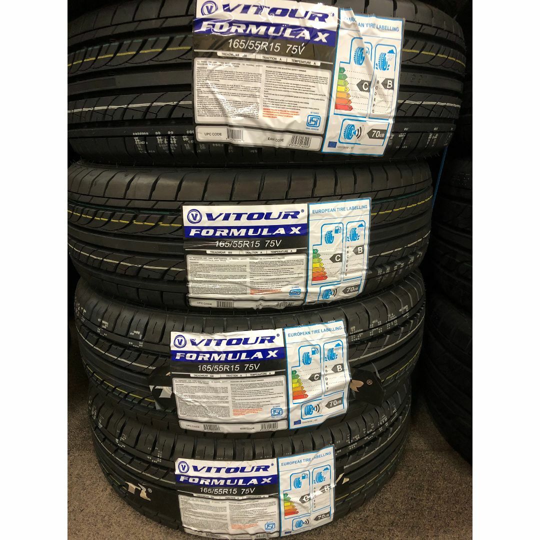 165/55R15 新品未使用 タイヤ 4本セット 送料無料！15インチ