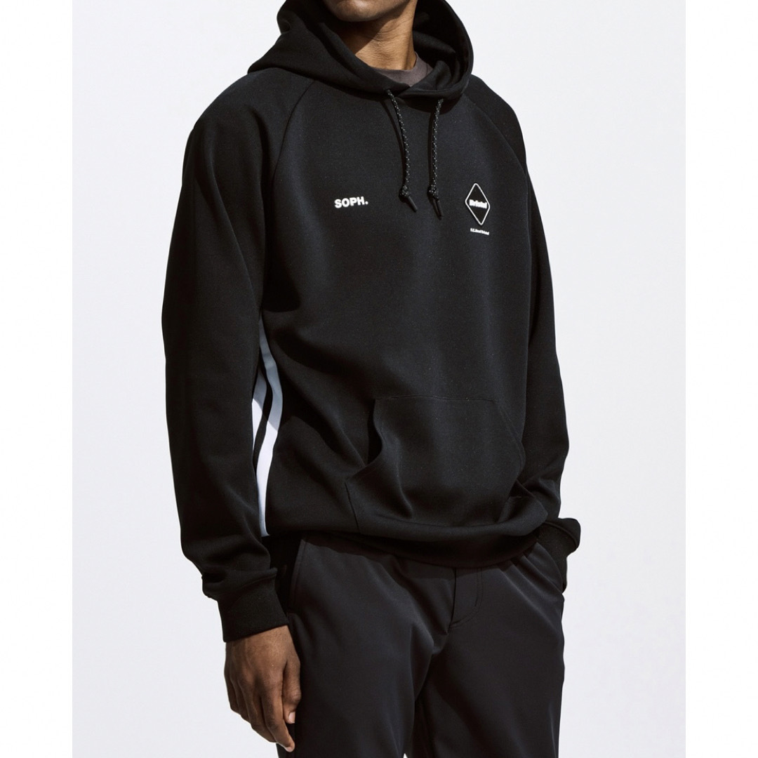 F.C.R.B. - FCRB TRAINING TRACK HOODIE パーカー ブラック Lの通販 by
