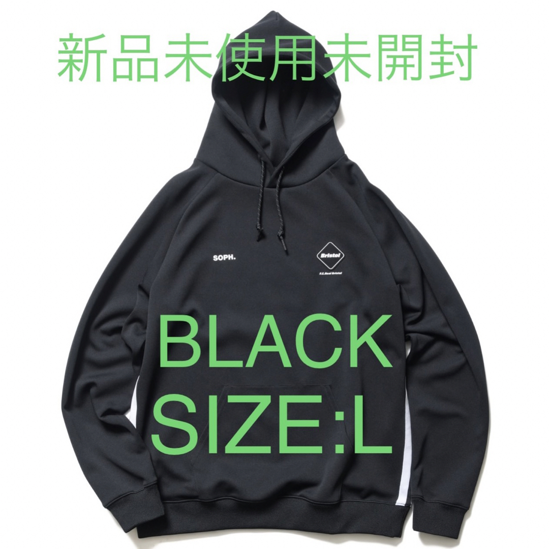 F.C.R.B. - FCRB TRAINING TRACK HOODIE パーカー ブラック Lの通販 by