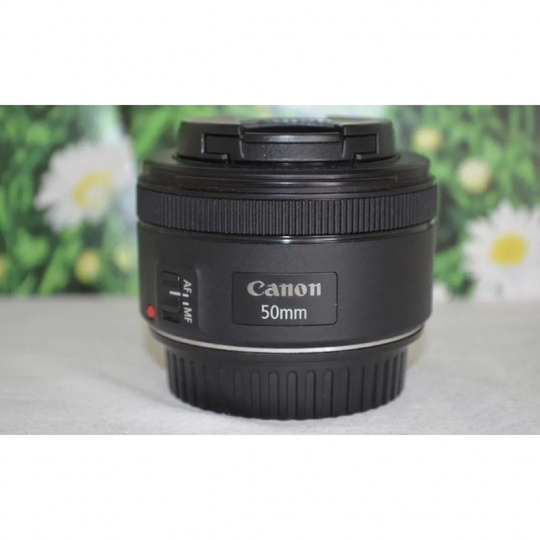 Canon - 美品 Canon EF 50mm F1.8☆新型STM☆単焦点レンズ☆明るいボケ