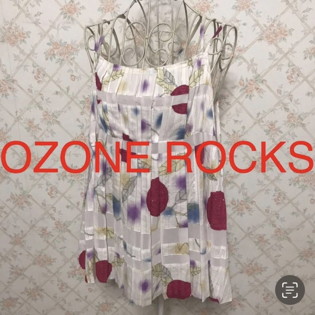 OZONE ROCKS(オゾンロックス)の★OZONE ROCKS/オゾンロックス★極美品★キャミソールF(フリー) レディースのトップス(キャミソール)の商品写真