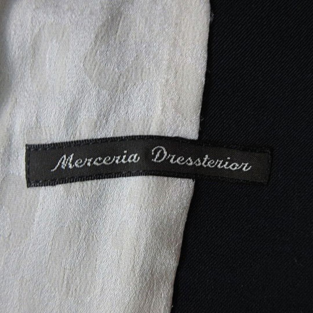 メルチェリア ドレステリア ジャケット テーラード 長袖 シングル 36 黒