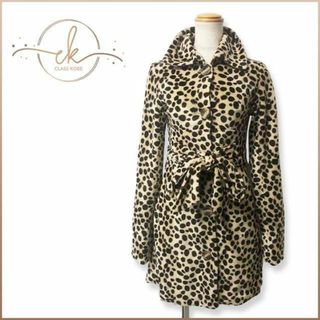 アールサーティーン  R13W7112-79 Leopard Hunting Coat オーバーサイズドシャーリングレオパードコート メンズ L