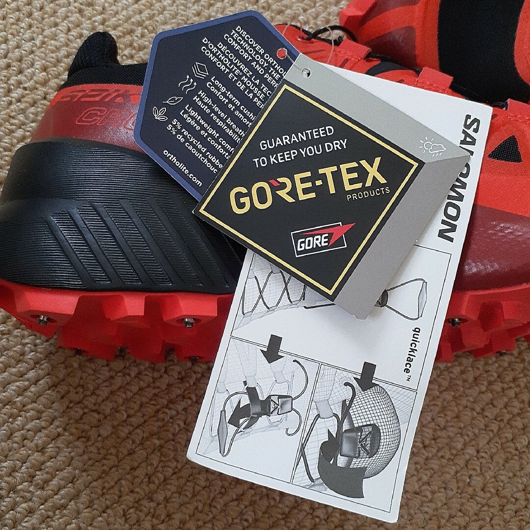 SALOMON - 新品未使用タグ付 サロモン SALOMON スパイククロス5GTX