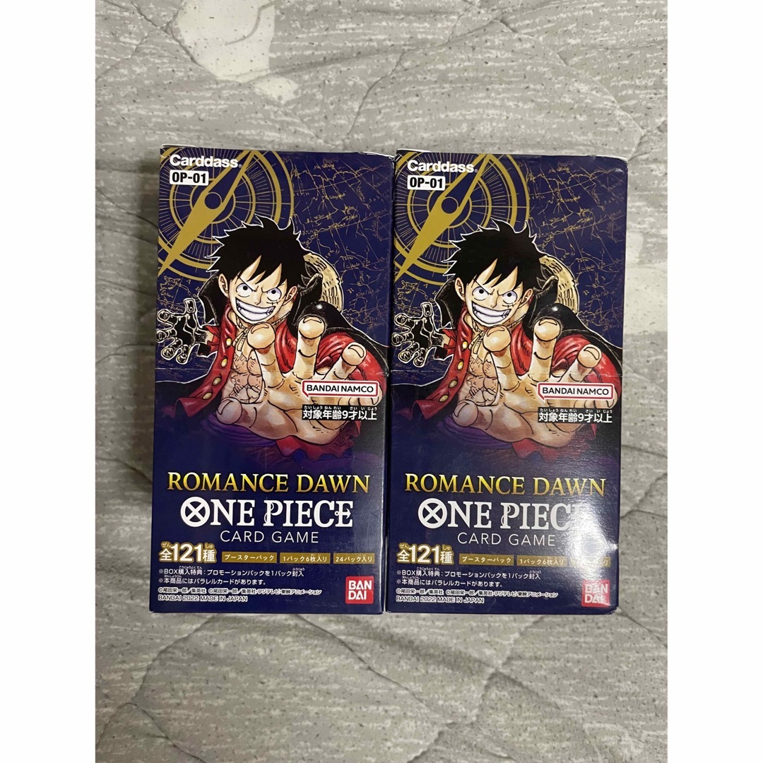 ONE PIECE カードゲーム ROMANCE DAWN OP-01 2BOX