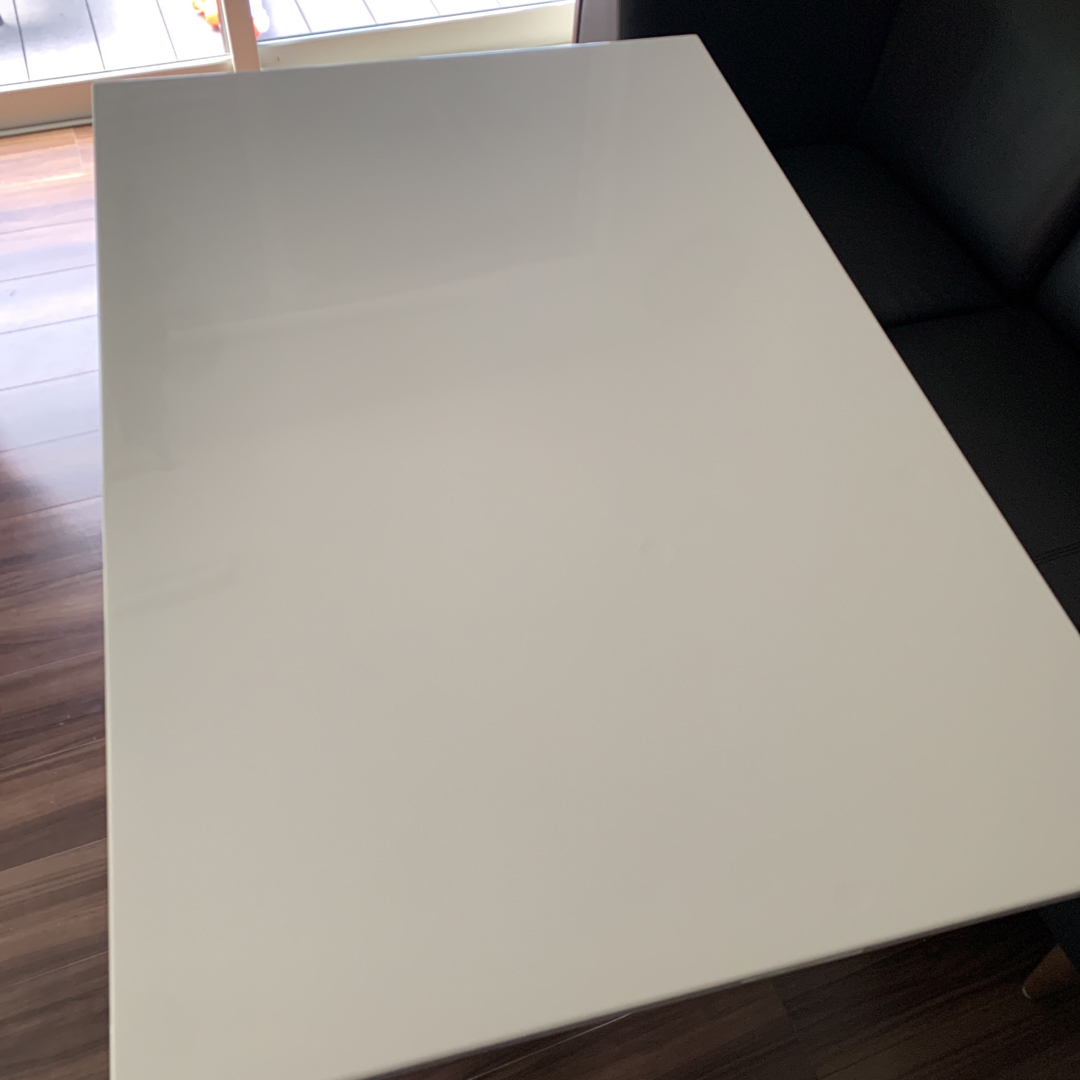 昇降式テーブル テーブル ソシアル2 ガス圧式 ホワイト