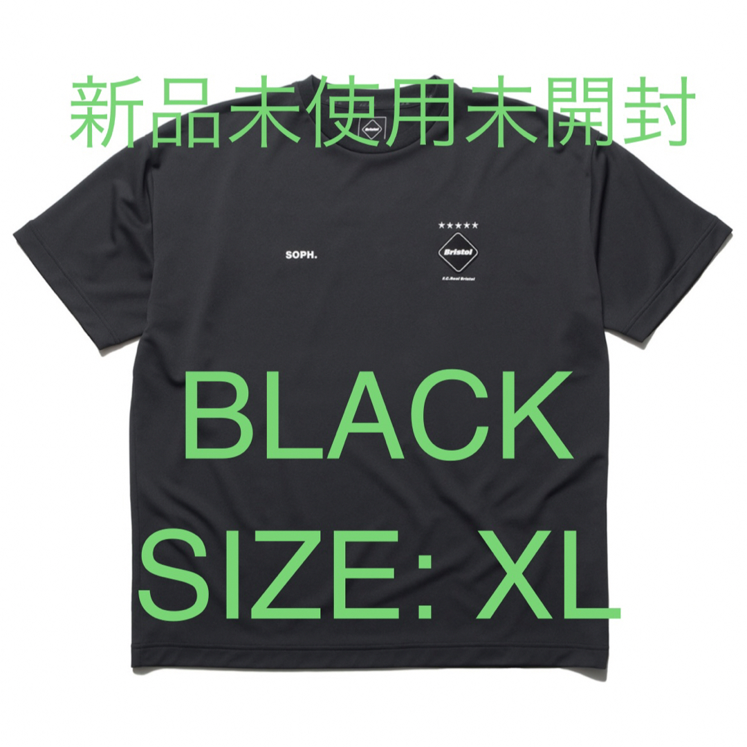 FCRB BIG LOGO WIDE TEE ブラック Tシャツ XL