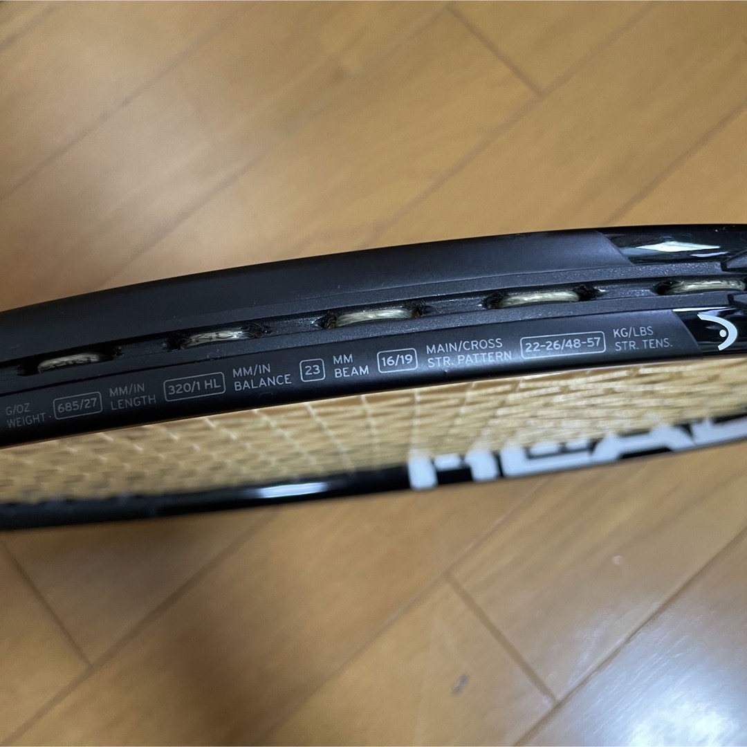 HEAD(ヘッド)のHEAD graphene 360+ speed mp black G2 スポーツ/アウトドアのテニス(ラケット)の商品写真