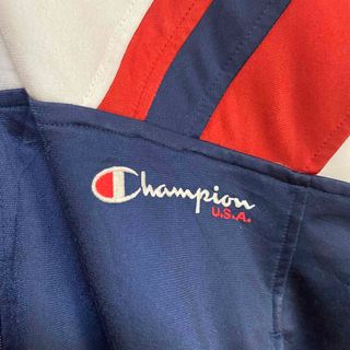 Champion - チャンピオン ジャージ トラックジャケット ビッグ刺繍ロゴ 