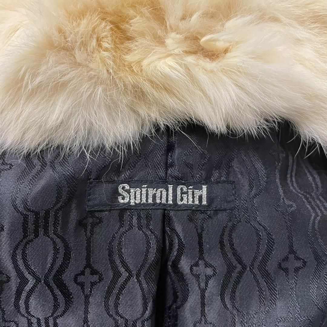 SPIRAL GIRL(スパイラルガール)の【Spiral Girl】スパイラルガール　毛50％　コート　アウター　羽織 レディースのジャケット/アウター(その他)の商品写真