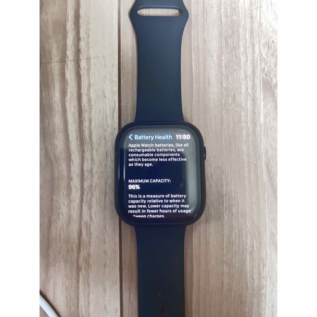 apple watch7 45mm スペースグレイ