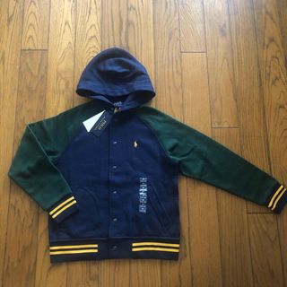 ポロラルフローレン(POLO RALPH LAUREN)のRalph Lauren新品ボーイズ用コットンジャケット　フード付き　150(Tシャツ/カットソー)