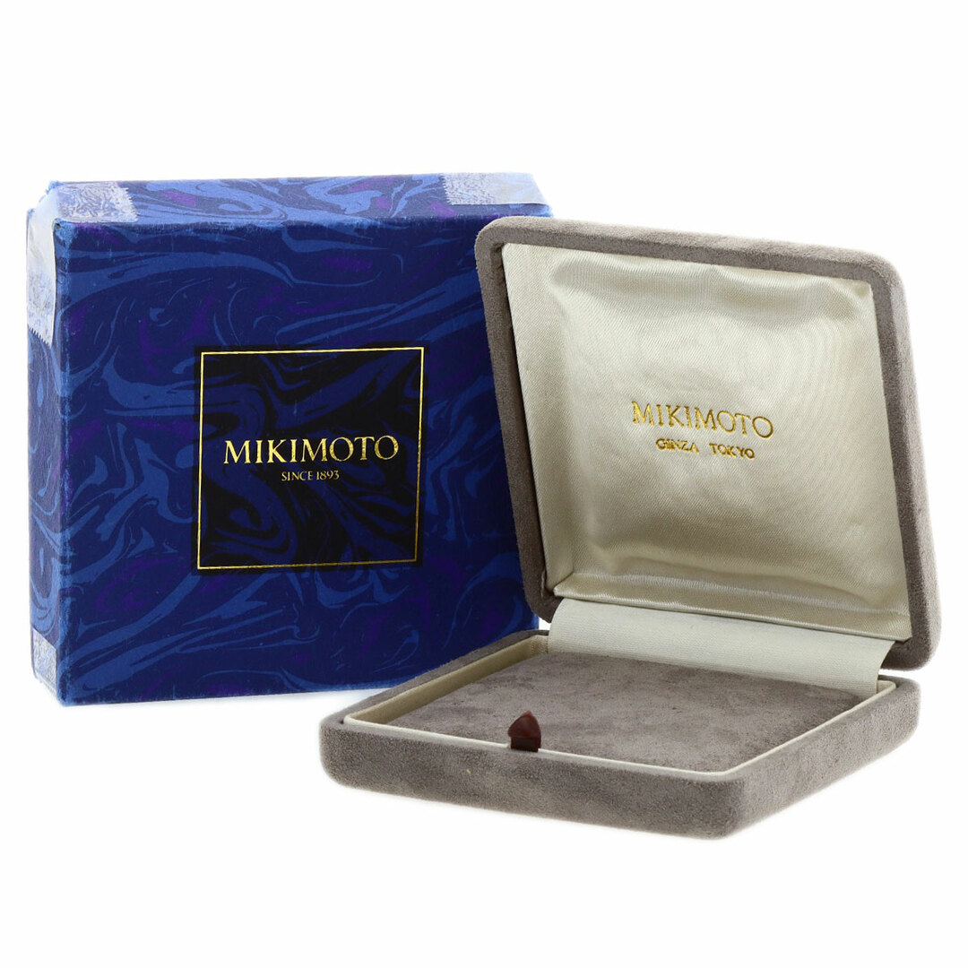 MIKIMOTO 淡水パール 真珠 ダイヤモンド ブローチ K18YG レディース