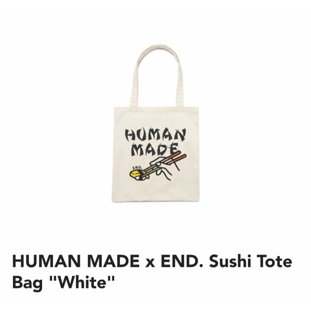 END. X HUMAN MADE SUSHI TOTE BAG