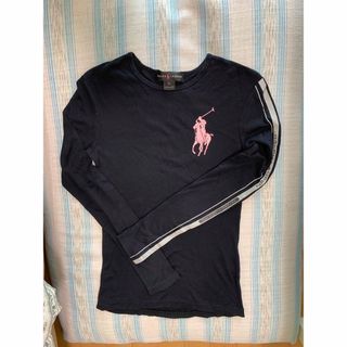 ラルフローレン(Ralph Lauren)のラルフローレンロンT黒Ｓサイズ(Tシャツ(長袖/七分))