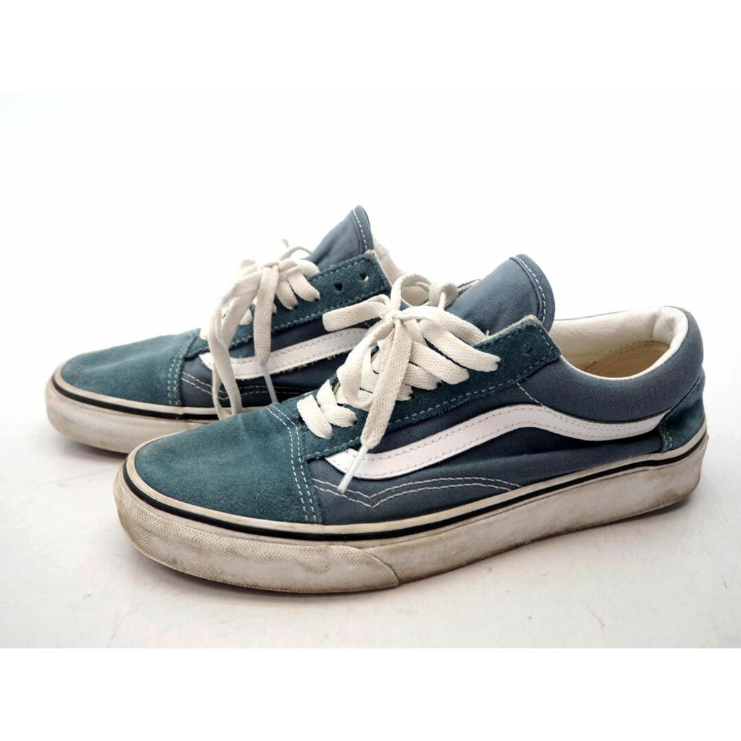 VANS(ヴァンズ)のVANS バンズ 507452 OLD SKOOL ローカット スニーカー size24.5ｃｍ/青 ■■ レディース レディースの靴/シューズ(スニーカー)の商品写真