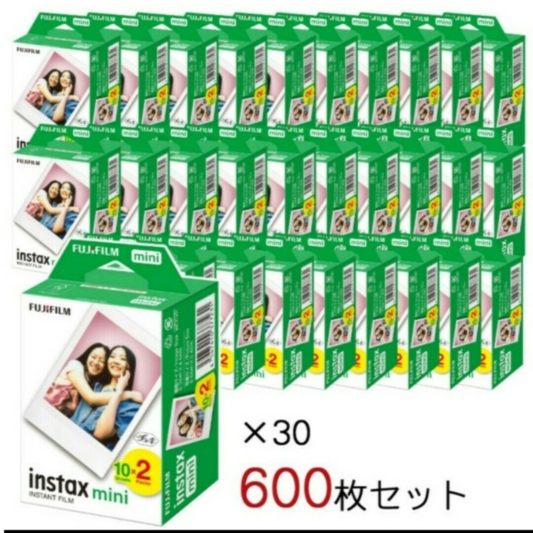 完全未開封品　600枚富士フィルム  instax mini　JP2　600枚