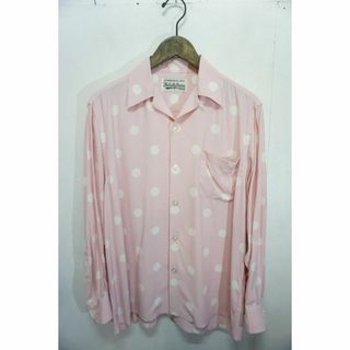 ワコマリア(WACKO MARIA)の美品WACKOMARIA DOTSOPENCOLLARSHIRTシャツ620N▲(シャツ)